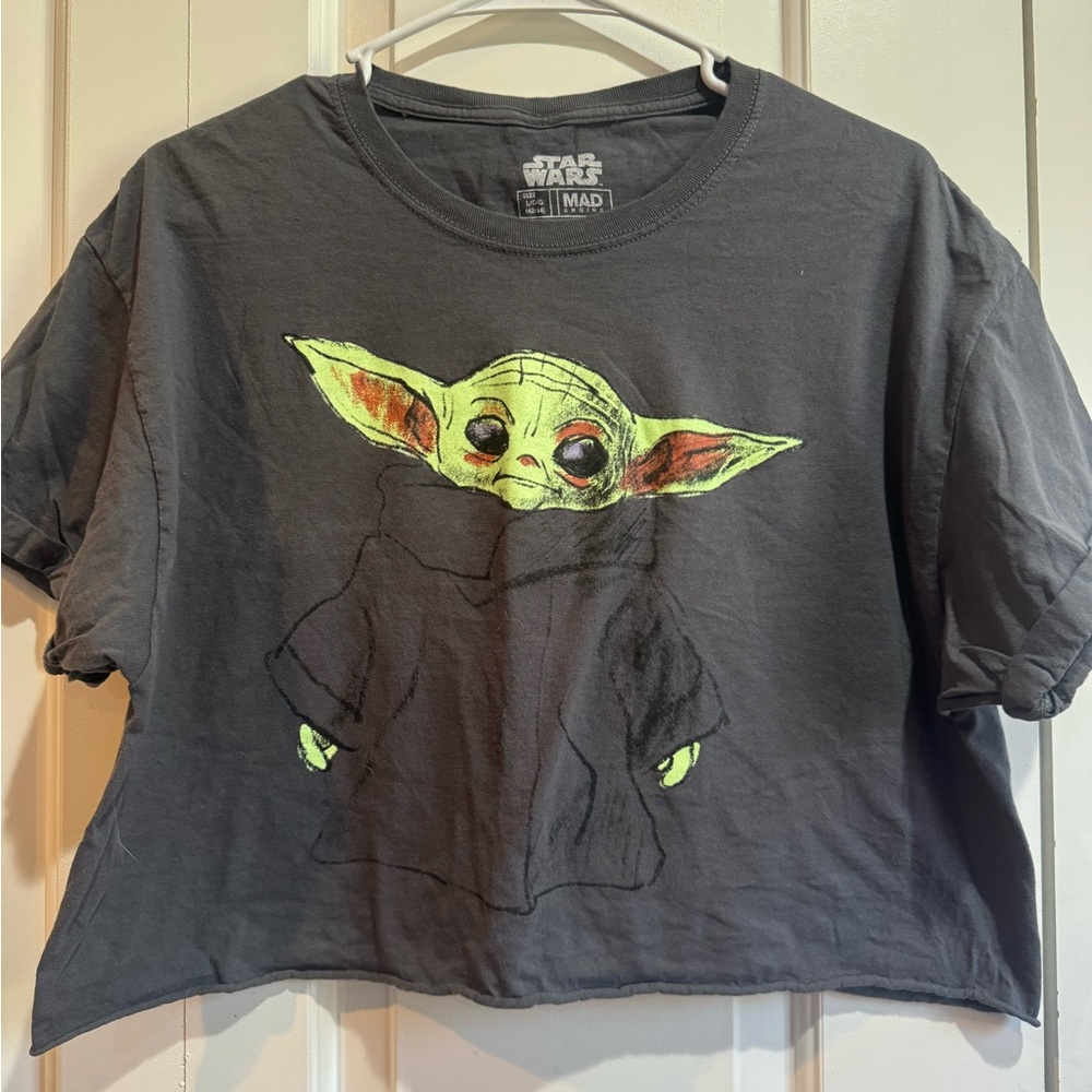 Star Wars cropped graphic tee